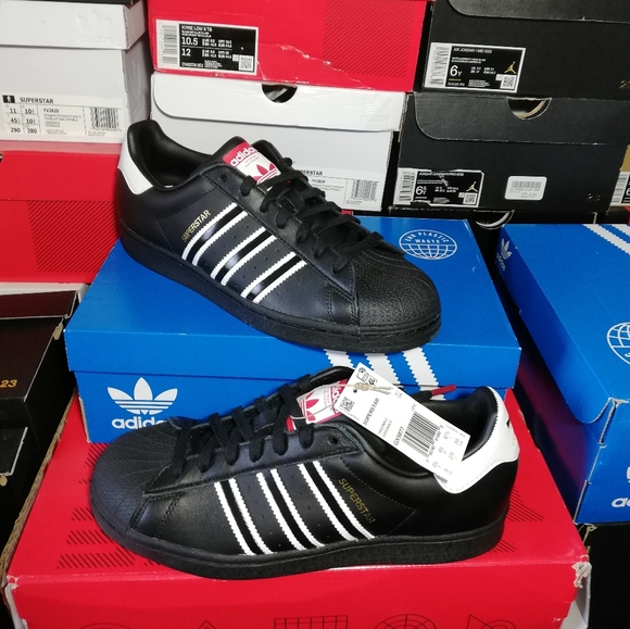 ADIDAS SUPERSTAR WORLD CUP PREMIUM EDITION MEN'S US SIZE 9.5 BRAND NEW IN BOX - Picture 10 of 10